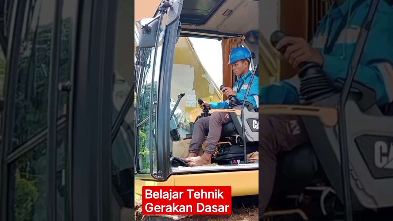 Excavator Cat 320 Operator Belajar Part 1