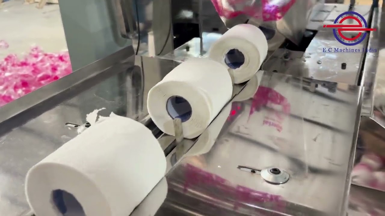 Toilet paper roll pouch packing machine |toilet paper rolls,#toiletpaper#rolls #packing single servo