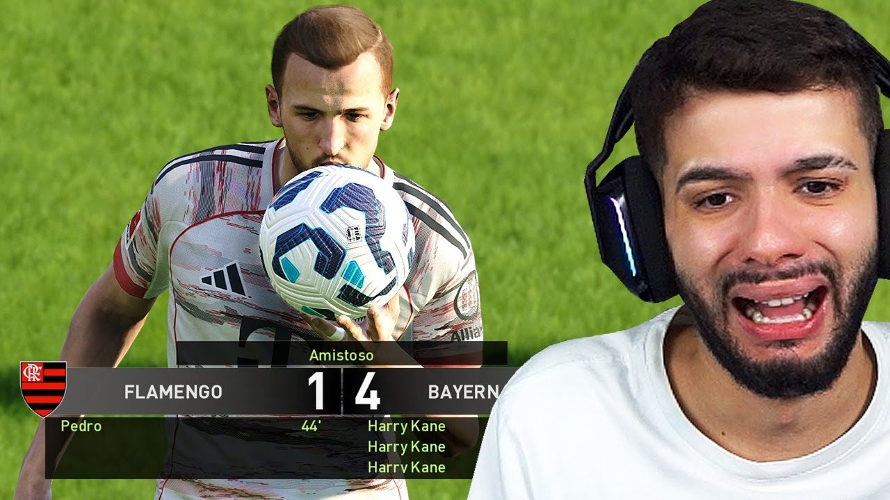 RAFÃO FOI VINGAR O FLAMENGO NO MUNDIAL E FOI HUMILHADO NO PES 2025 KKKK