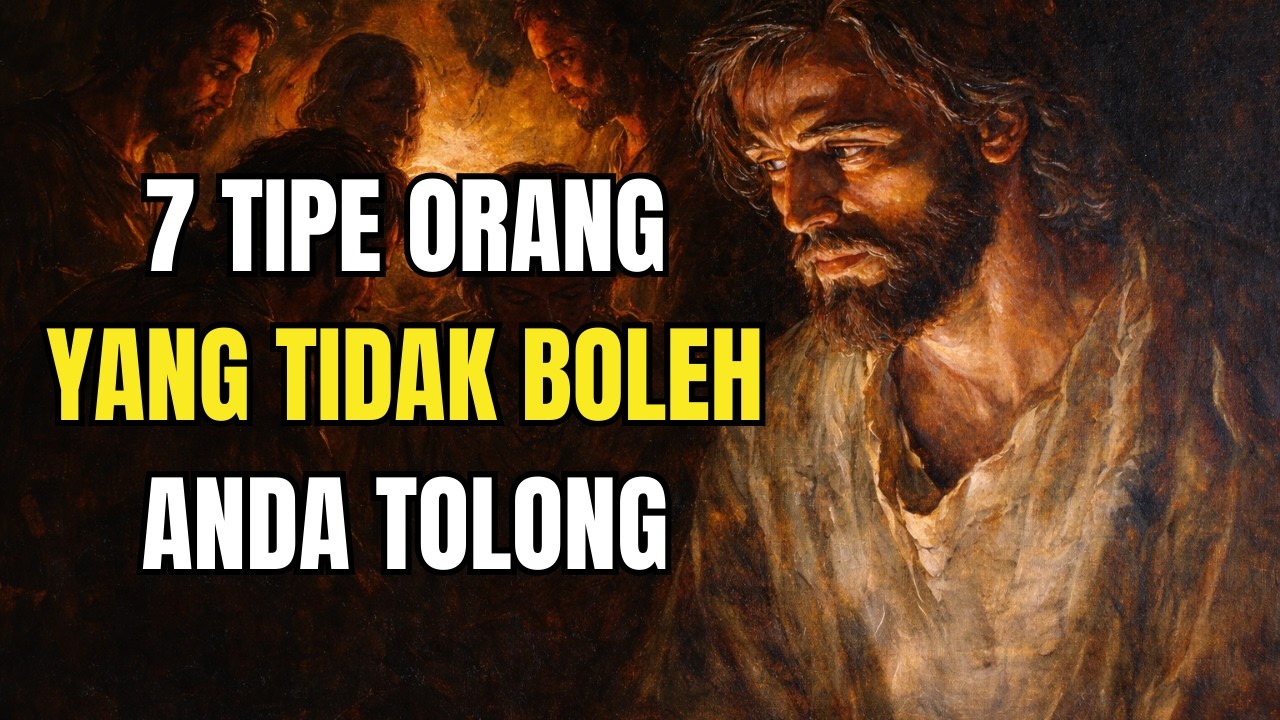 Peringatan Tuhan: 7 tipe orang yang tidak boleh Anda tolong | Hikmat Alkitab