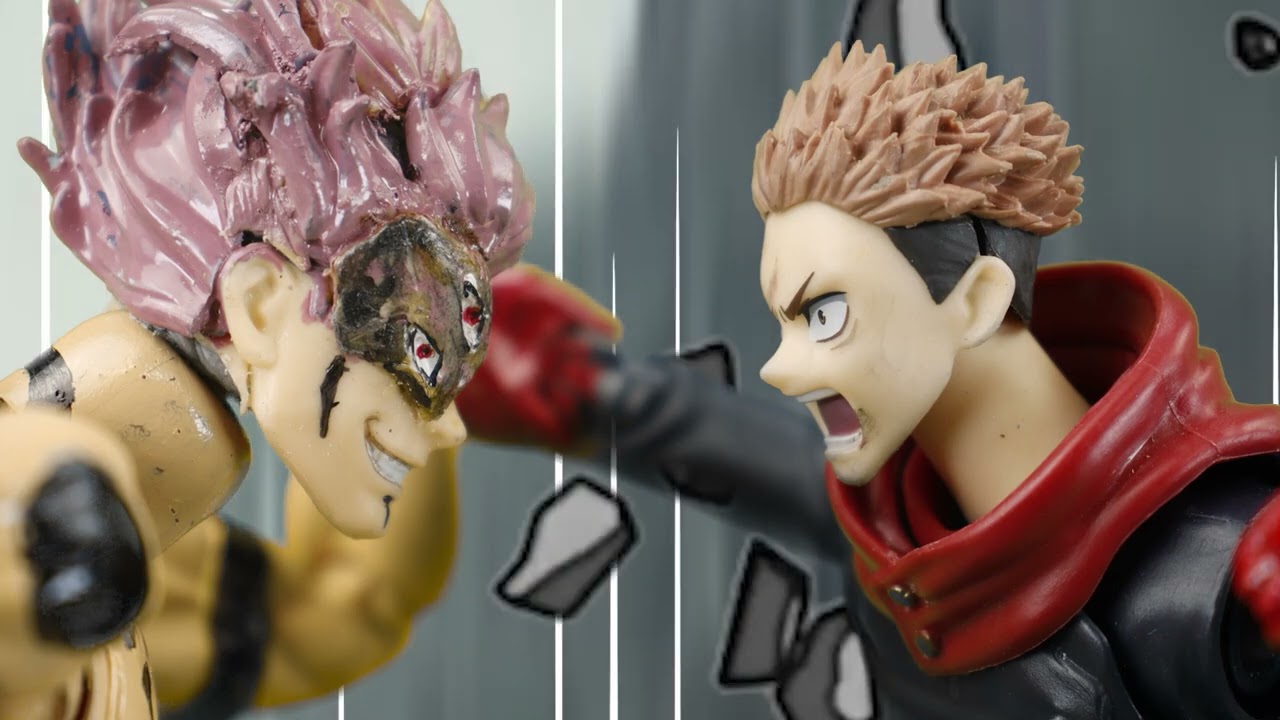 呪術廻戦 人外魔境新宿決戦 animation itadori higuruma yuta maki VS sukuna