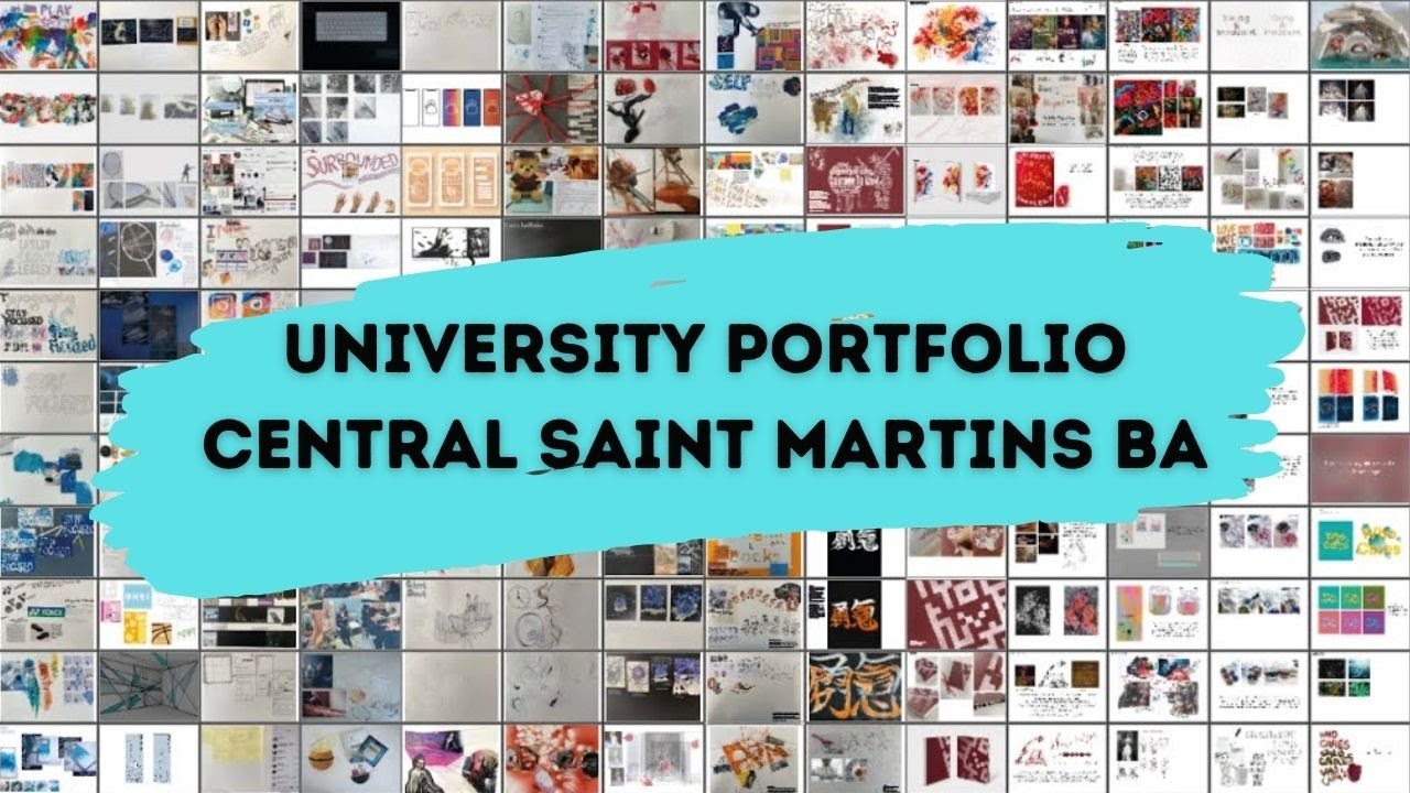 How I Got into Central Saint Martins Graphic Communication Design During Covid - Uni Portfolio
