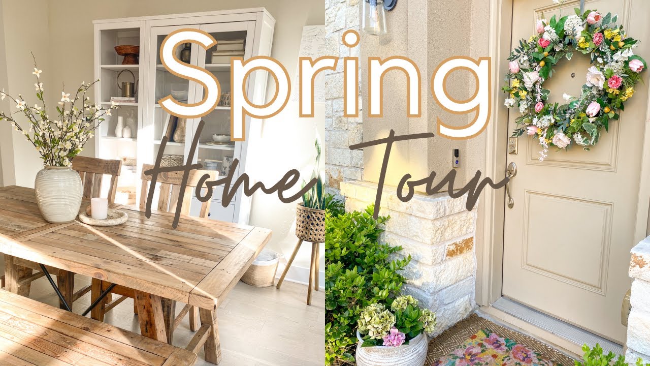 SPRING HOME TOUR 2022 | Spring Home Decor Ideas 🌸