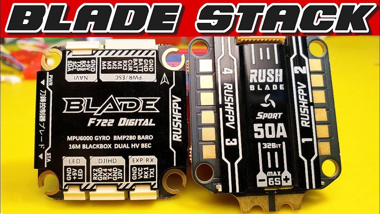 ✅ Лучший Стек для FPV Дрона RUSH FPV Blade F722! + Новинки STP Hobby 2021 🔥