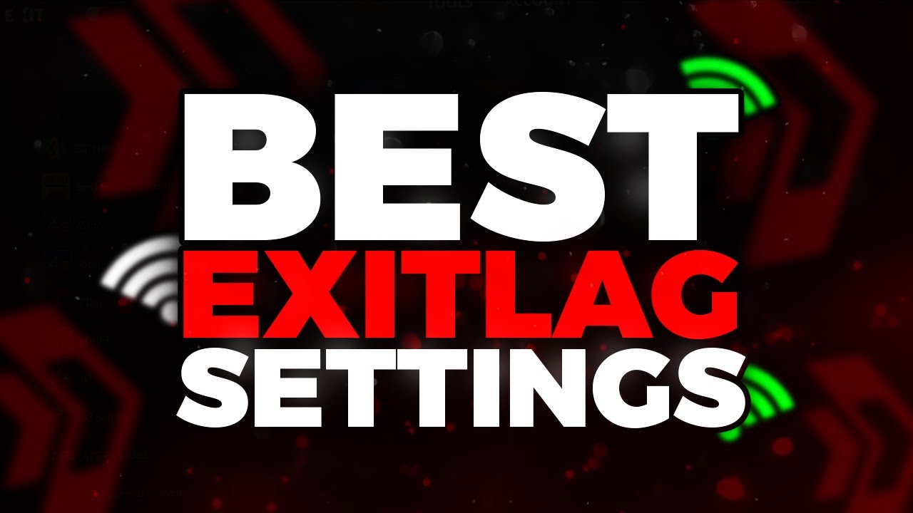 🔧 Получите 0 пингов! Лучшие настройки Exitlag + дополнительные настройки! 🔧
