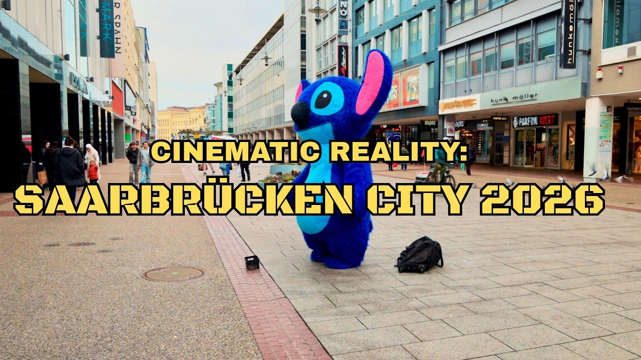 Saarbrücken Germany 4K: Cinematic Winter Days
