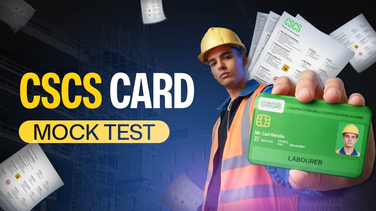 CSCS Card Mock Exam Questions 2026 | CSCS Labourer card Exam