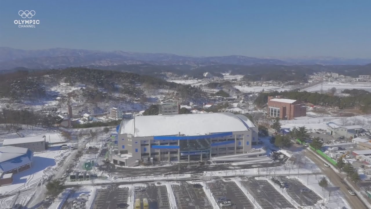 Stunning aerial views of PyeongChang 2018 Winter Games sites