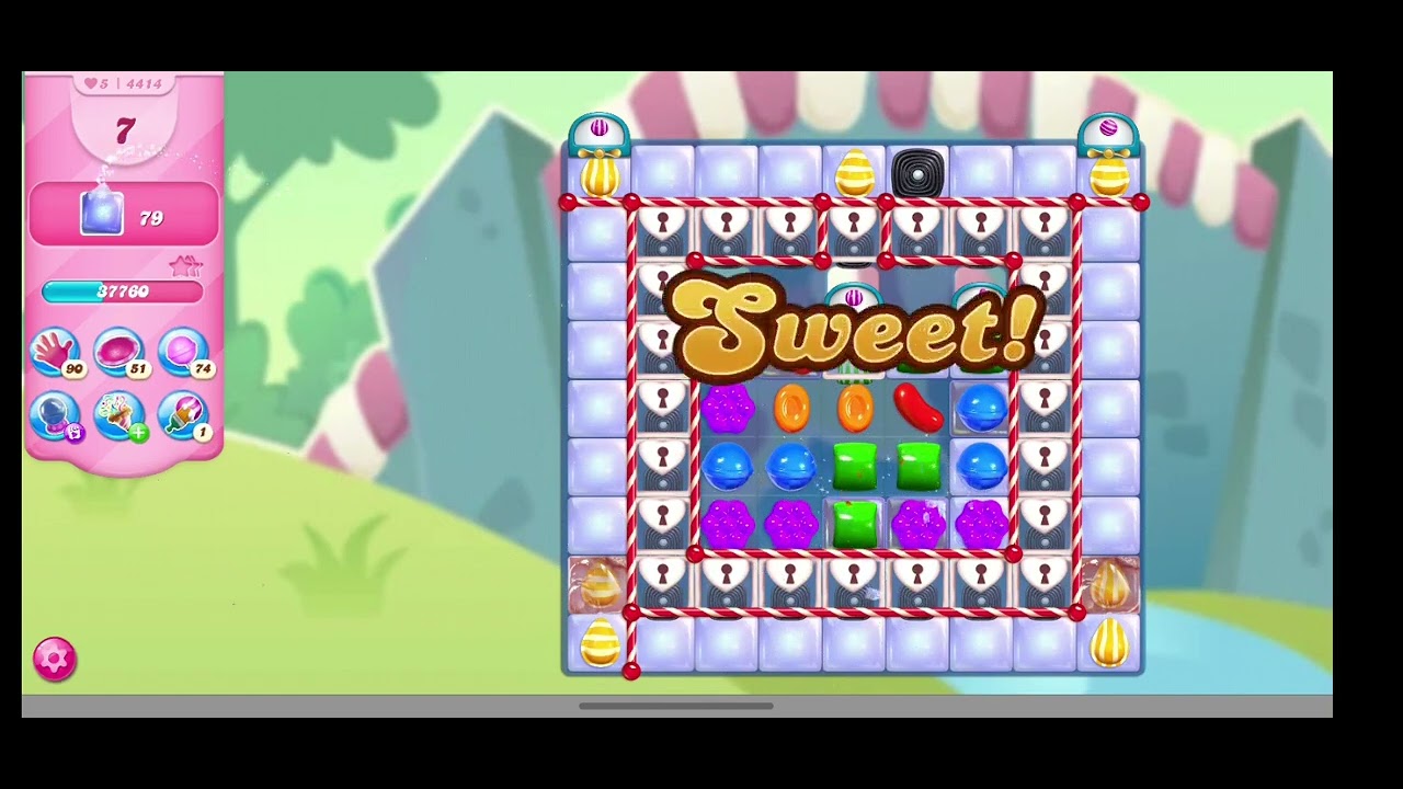 Candy Crush Saga level-4414//No boosters