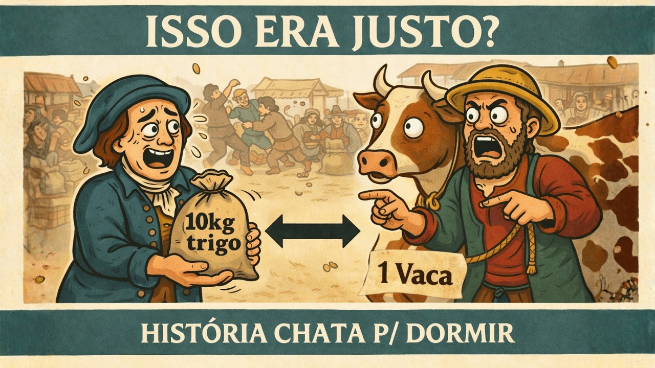 porque trocar 10kg de trigo em 1 vaca fazia sentido no escambo em 1456? - HISTÓRIA CHATA PARA DORMIR