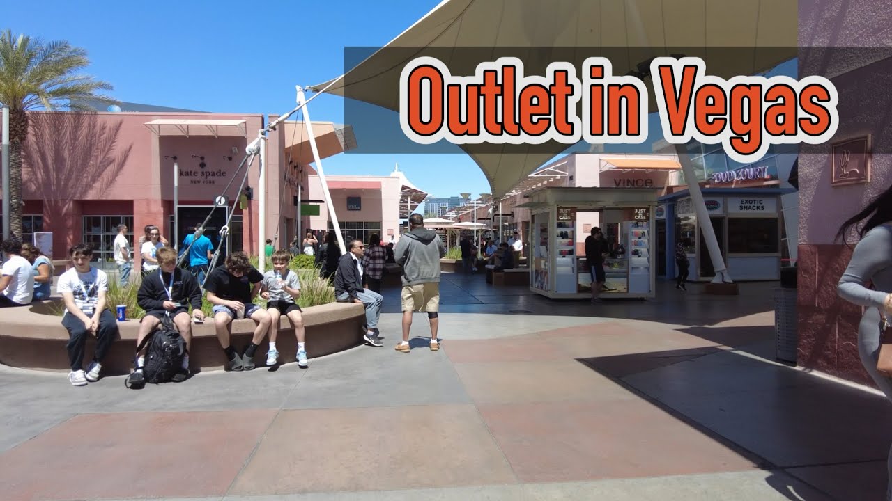 Las Vegas North Premium Outlets - Walking Tour 4K UHD - April 26 2025