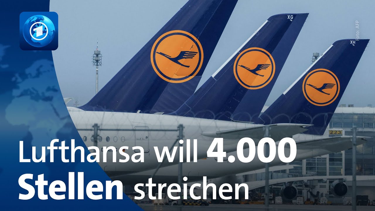 Lufthansa will bis 2030 rund 4.000 Stellen streichen