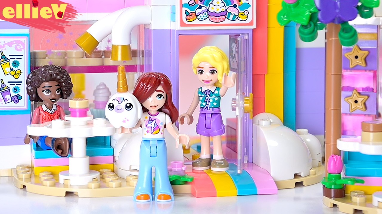 Unicorn Dream Cafe 🦄☕️ Lego Friends build & review