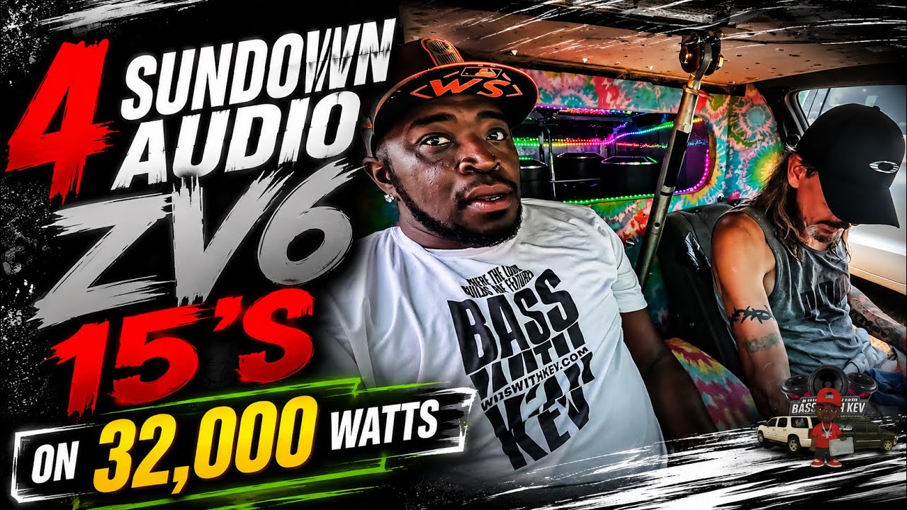 4 SUNDOWN AUDIO ZV6 15'S  ON 32,000 WATTS