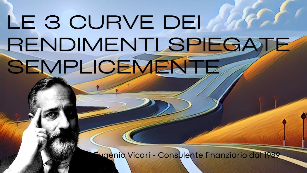 Le 3 curve dei rendimenti spiegate semplicemente.