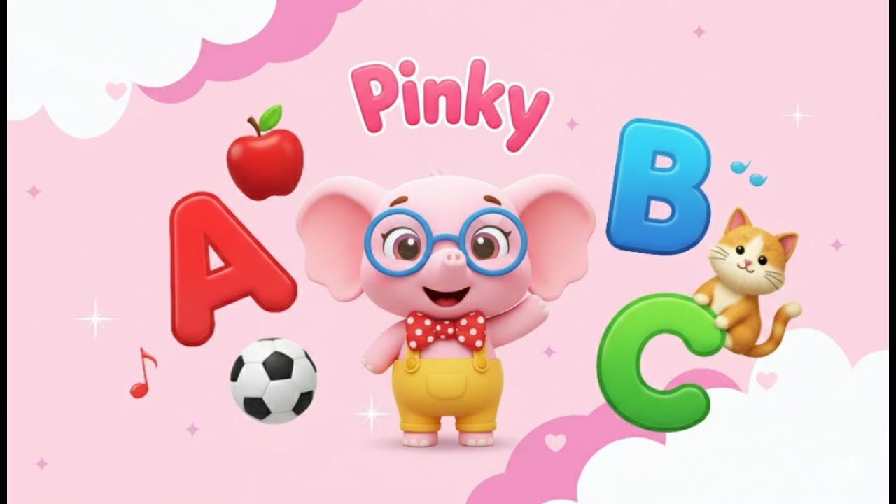 Học Bảng Chữ Cái Tiếng Anh | Alphabet For Children | Pinky Cute Pig
