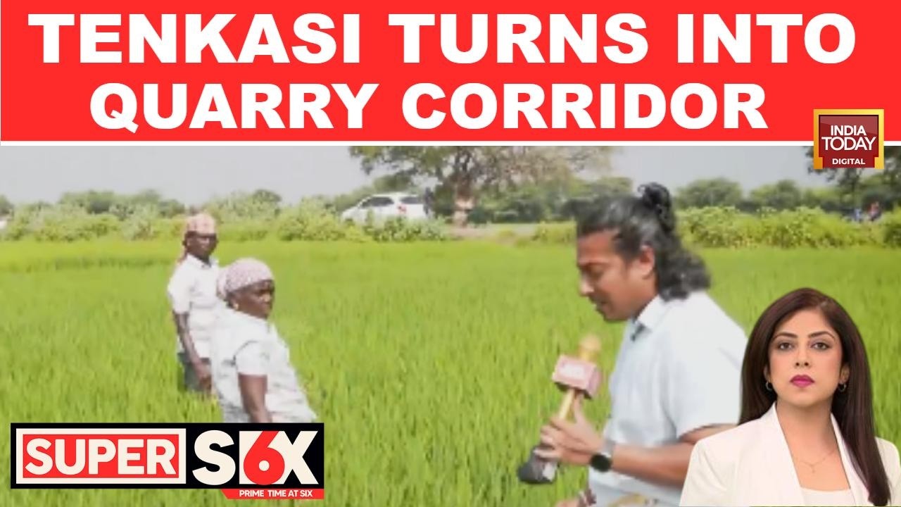 Tenkasi Illegal Mining: Ground Report Highlights Illegal Quarrying | Tamil Nadu | Kerala