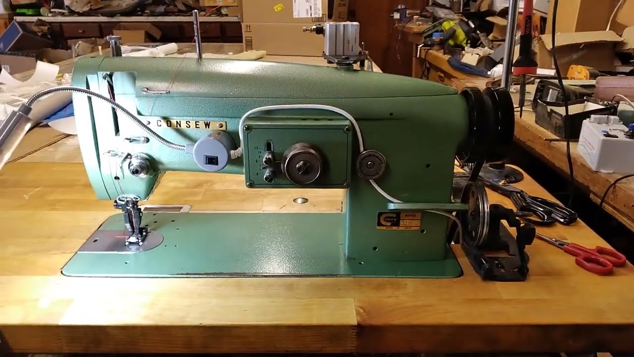 Consew 146RB-1A comparison new and old