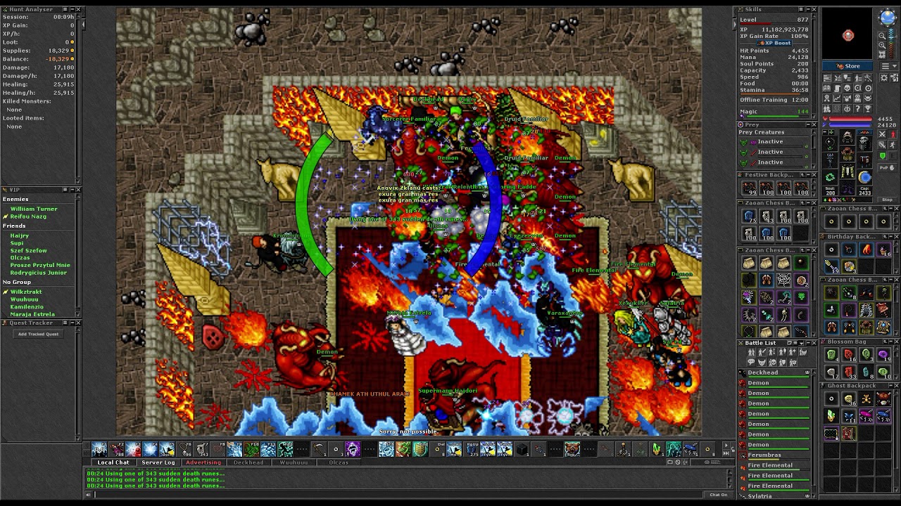 Tibia Furia Ferumbras - sell hat retro hardcore