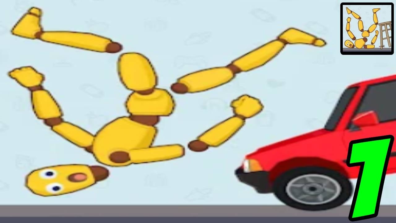 Kick & Break The Ragdoll Games - Gameplay All Levels Walkthrough Part 1 New Update -  (ANdroid/ios)