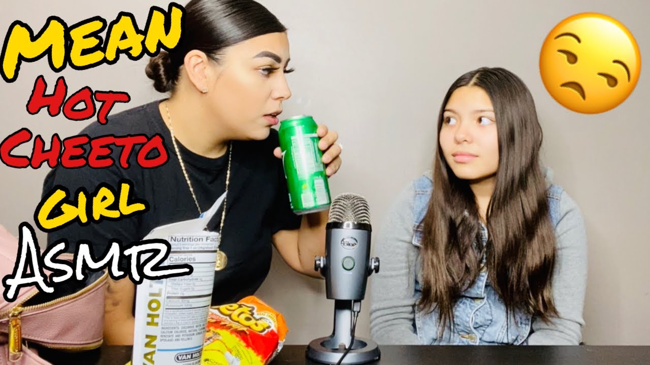 ASMR SITTING NEXT TO MEAN HOT CHEETO GIRL IN CLASS