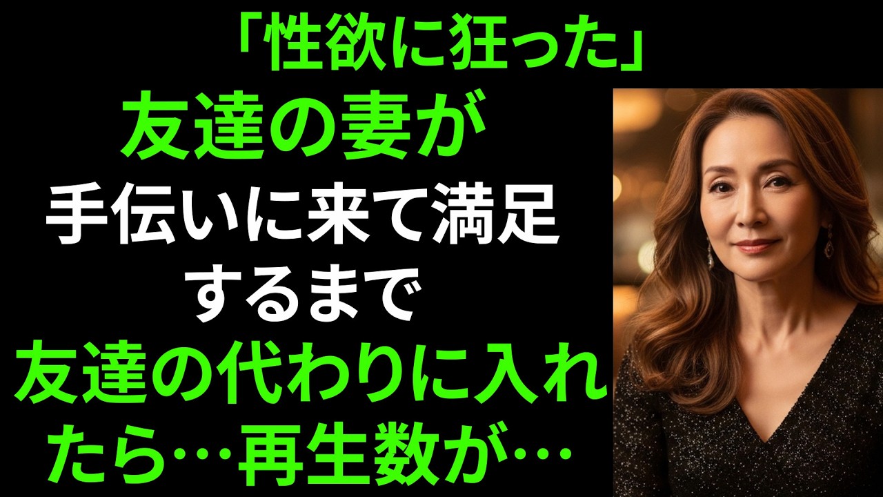 カラオケで友人の妻に満足するまで入れているだけにする ｜黄昏｜再婚｜黄昏恋愛｜老後の物語｜人生の物語