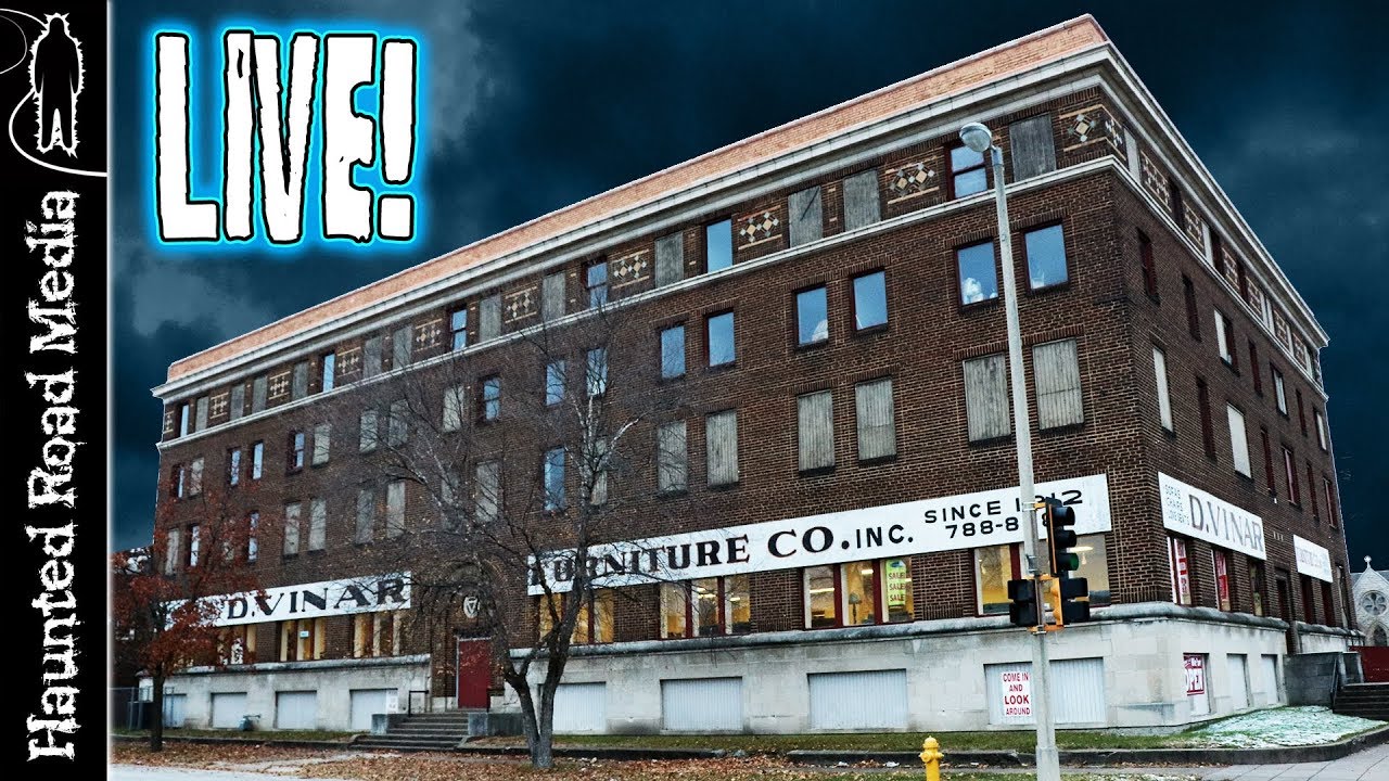 Haunted Old YMCA LIVE Paranormal Investigation in Historic Rock Island