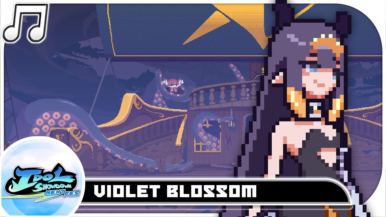Idol Showdown OST Track 37 - Violet Blossom【Kanalumi, Meconopsis】