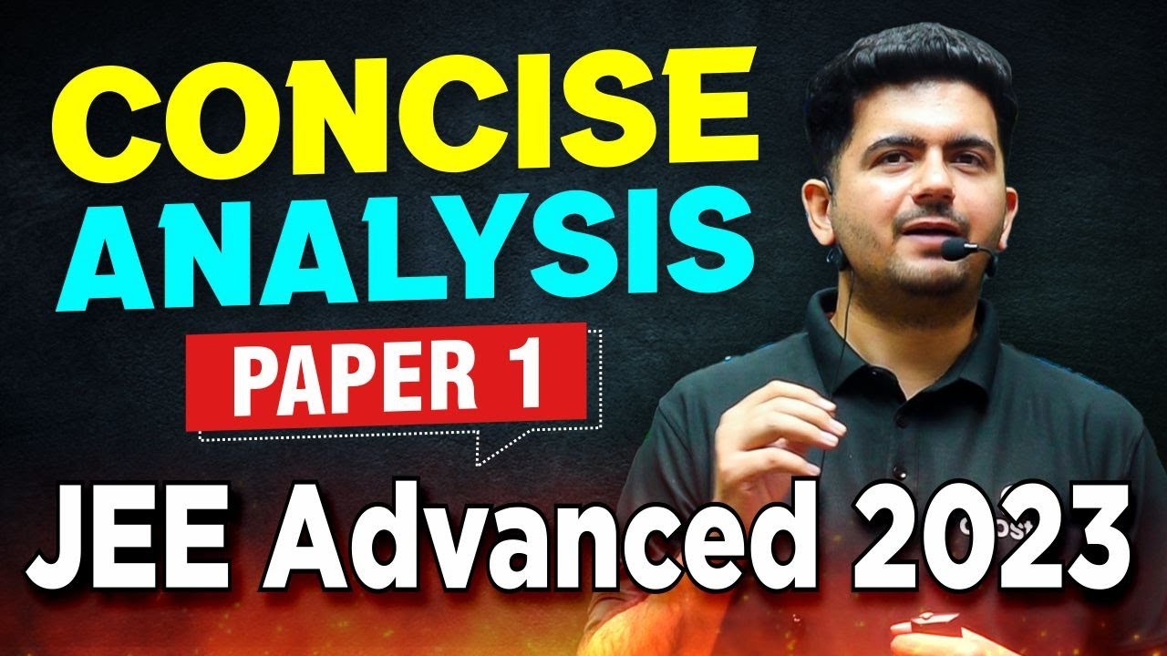 JEE ADVANCED 2023 : Paper 1 Analysis | Student Review | Vineet Khatri Sir | ATP STAR KOTA
