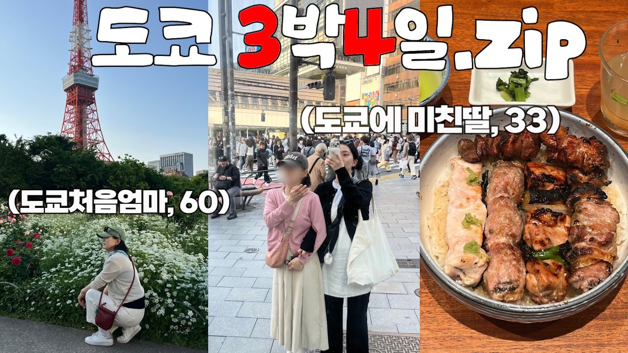 나만 2n번째 간 최애도시 도쿄여행 브이로그 몰아보기(다이몬,긴자,신주쿠,롯본기,에비스,나카메구로,시부야 다 갔네;;;)