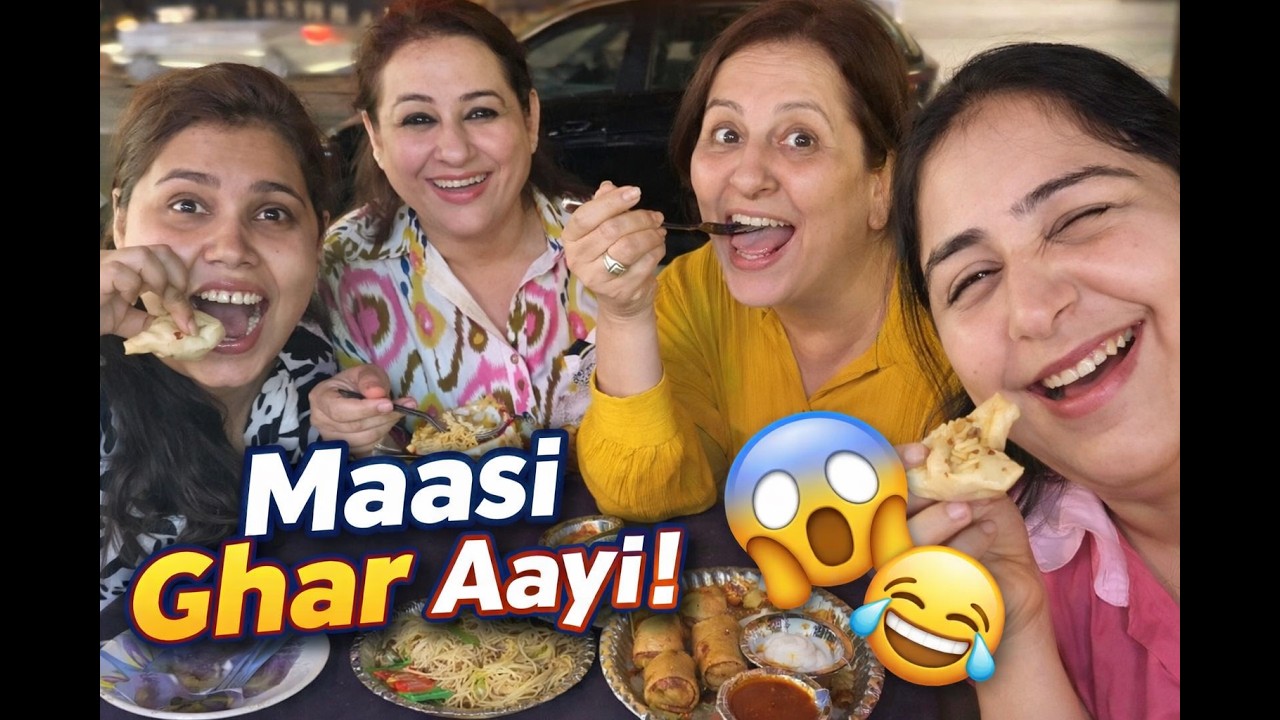 Maasi Ghar Aayi Episode 1 | Grand Entry! 😍– Masti, Food & Late Night Gossip! 🍜😂 Ghar Mein Hungama! 😄