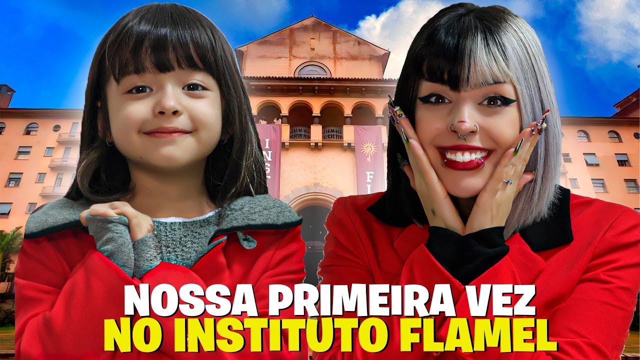 NOSSA PRIMEIRA VEZ NO INSTITUTO FLAMEL COM A AIKO