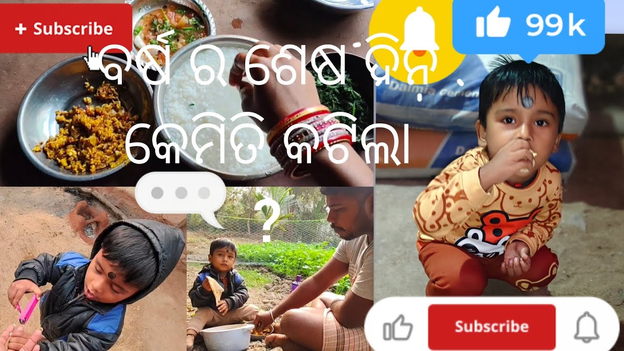 #ବର୍ଷ ର ଶେଷ ଦିନ କେମିତି କଟିଲା😍 #myblogvideo #plz_subscribe_my_channel #@kabulasonaLifekrisna 