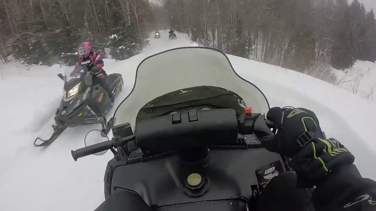 Me on the 1994 Polaris indy 500 efi. Trail riding