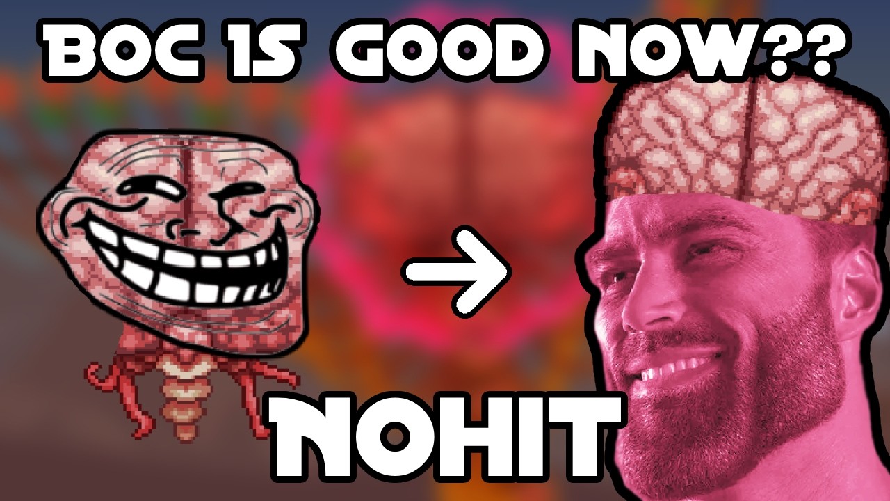 They FINALLY Made Brain of Cthulhu a Good Boss too! (Nohit)