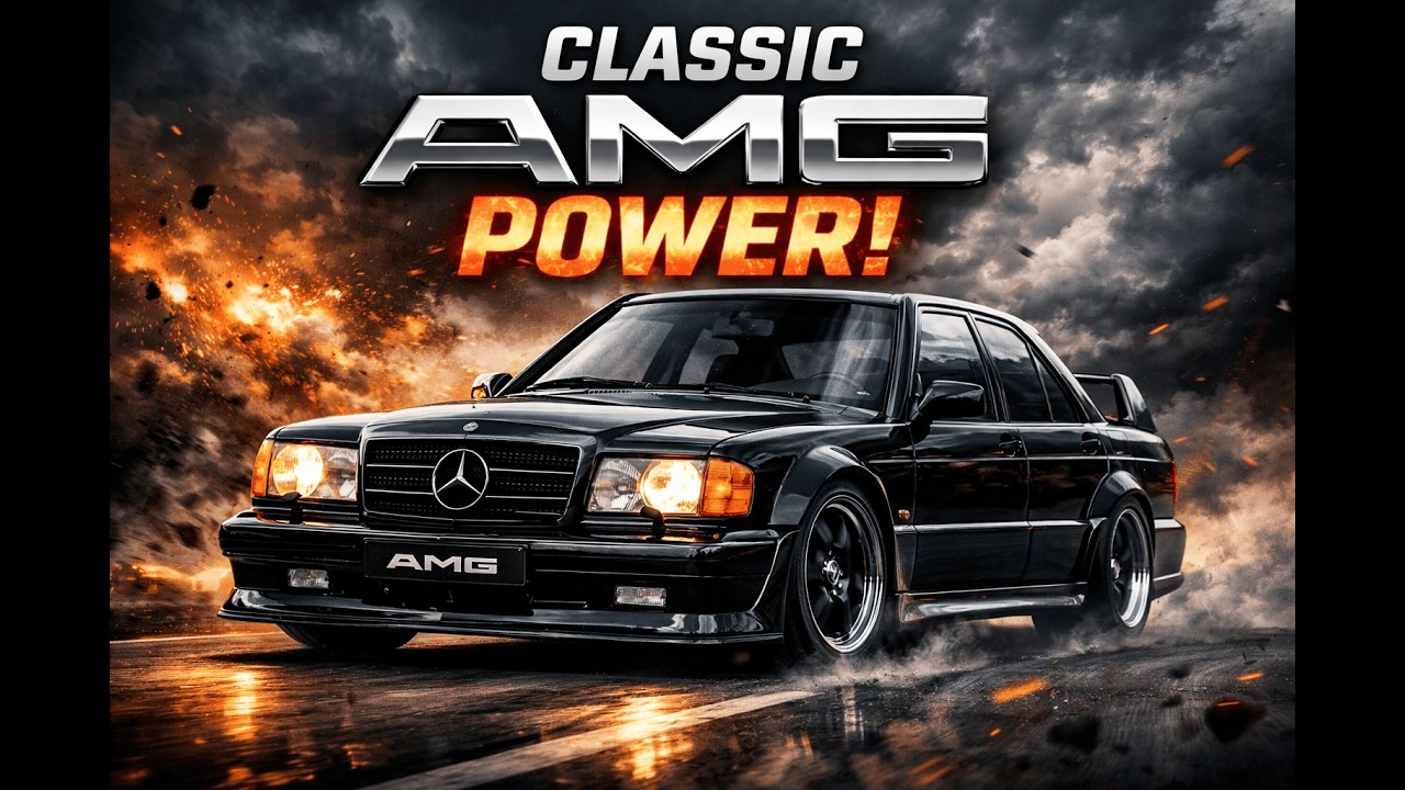 Testing the Speed of a Vintage Mercedes AMG (Insane Power!)