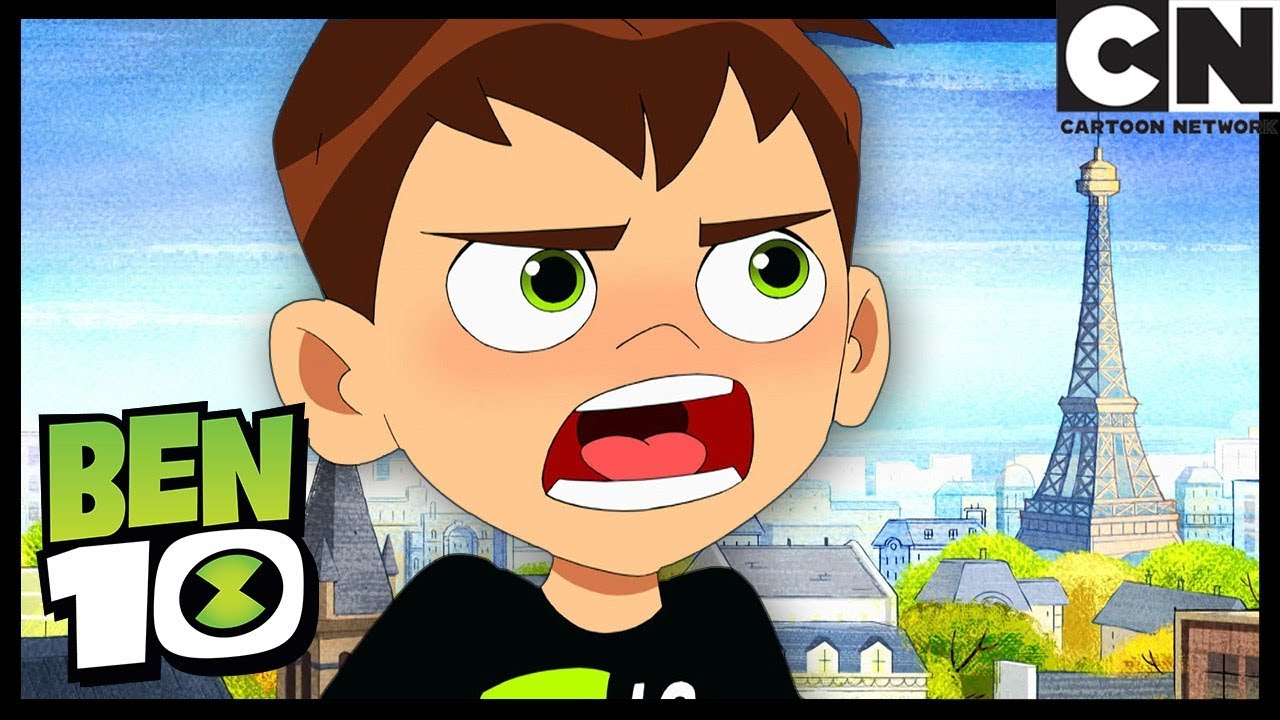 Ben 10 em Paris | Silêncio No Sena | Ben 10 em Português Brasil | Cartoon Network