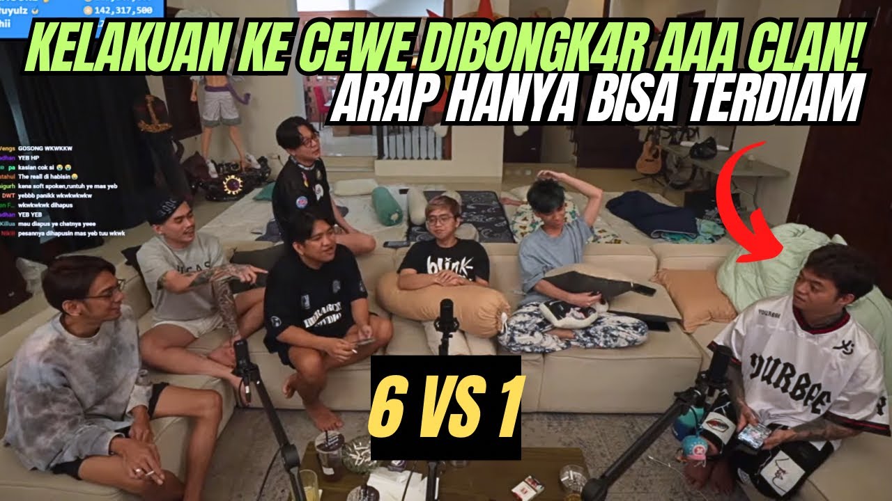 AIB REZA ARAP DIB0NGK4R AAA CLAN! FULL ROASTING @yb