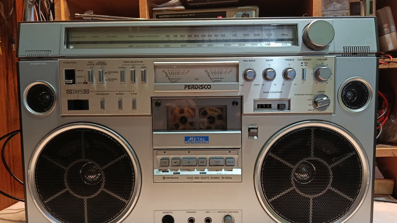 Hitachi TRK-8600 после небольшого ремонта