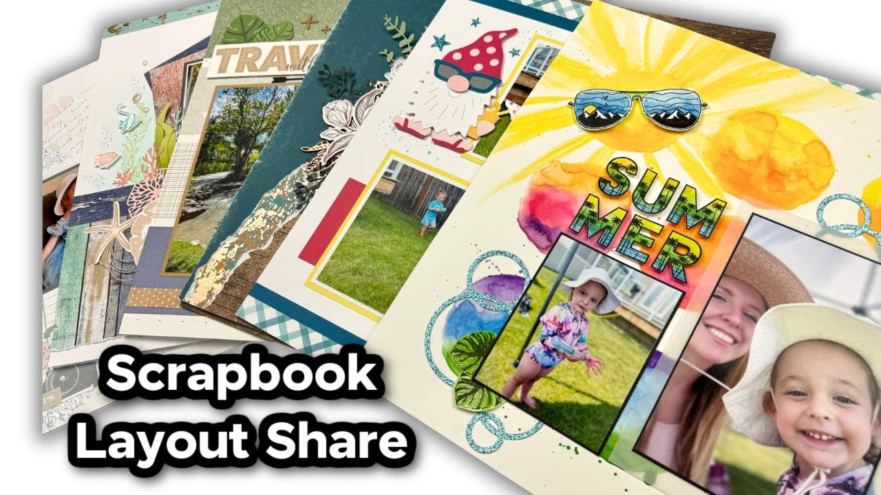 Huge Scrapbook Layout Share | 46+ Ideas & Tips for Scrapbooking