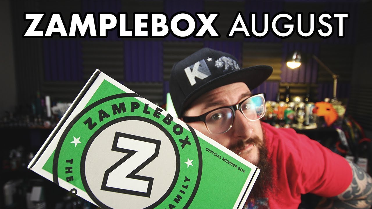 Zamplebox Unboxing August