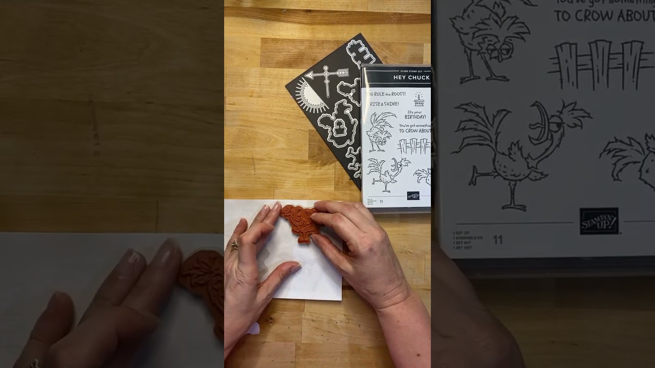 How To Apply Labels To Your Cling Stamps...