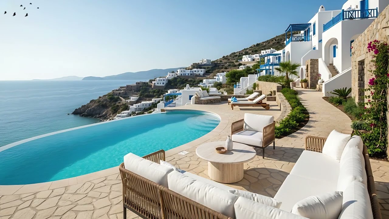 Infinity Pool Summer Jazz 🌊 Positive Bossa Nova & Ocean Breeze for Good Moods