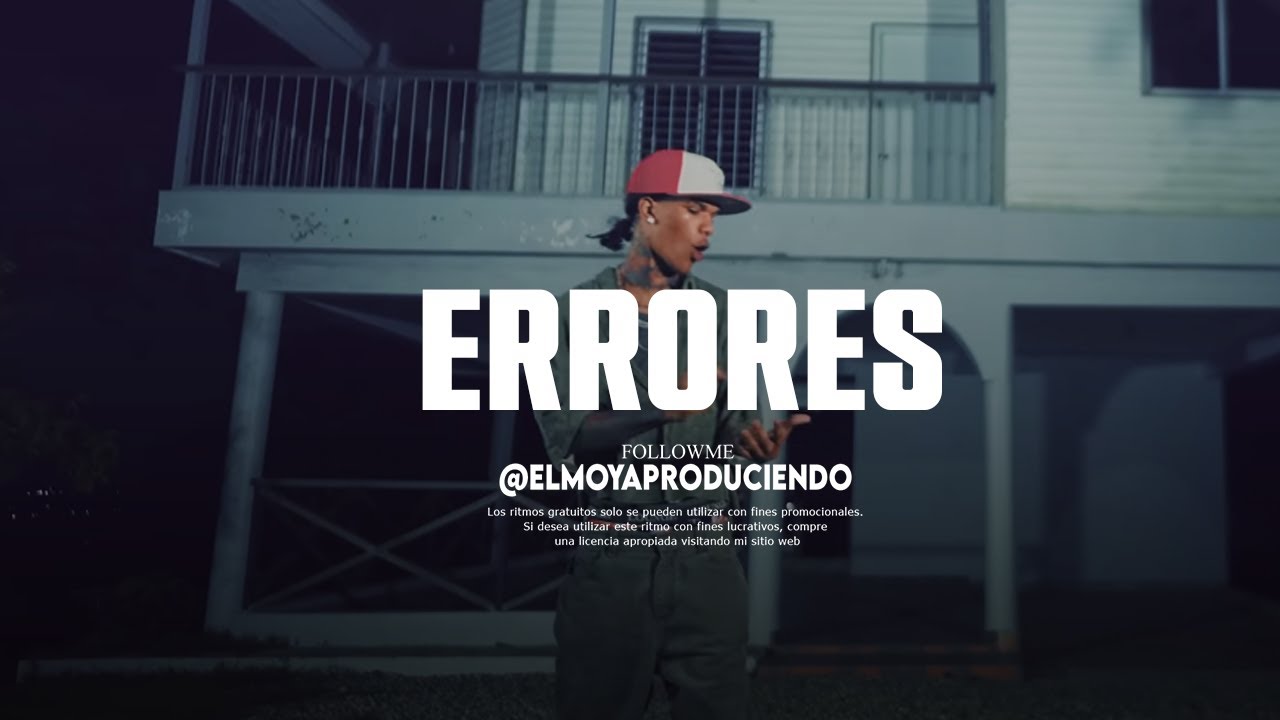 Instrumental de Rap ''ERRORES'' Pista de Rap Desahogo