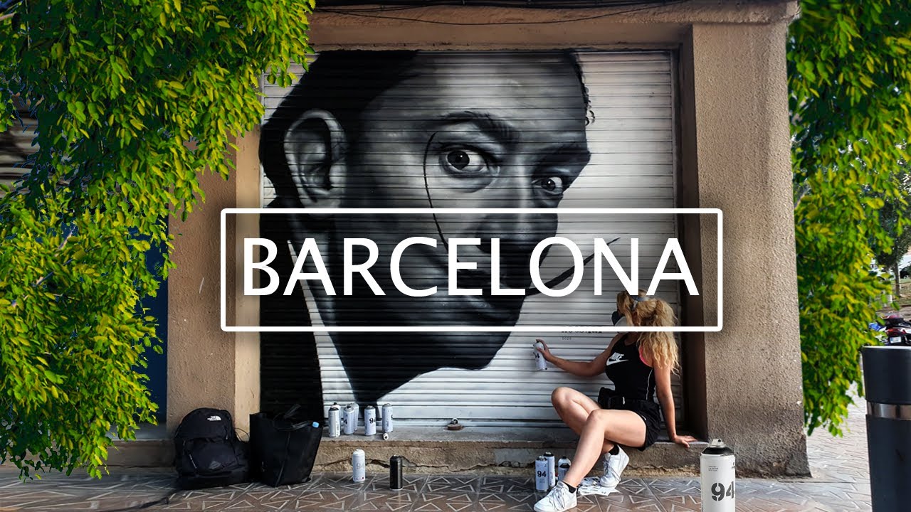 Learning About STREET ART And GRAFFITI In BARCELONA!