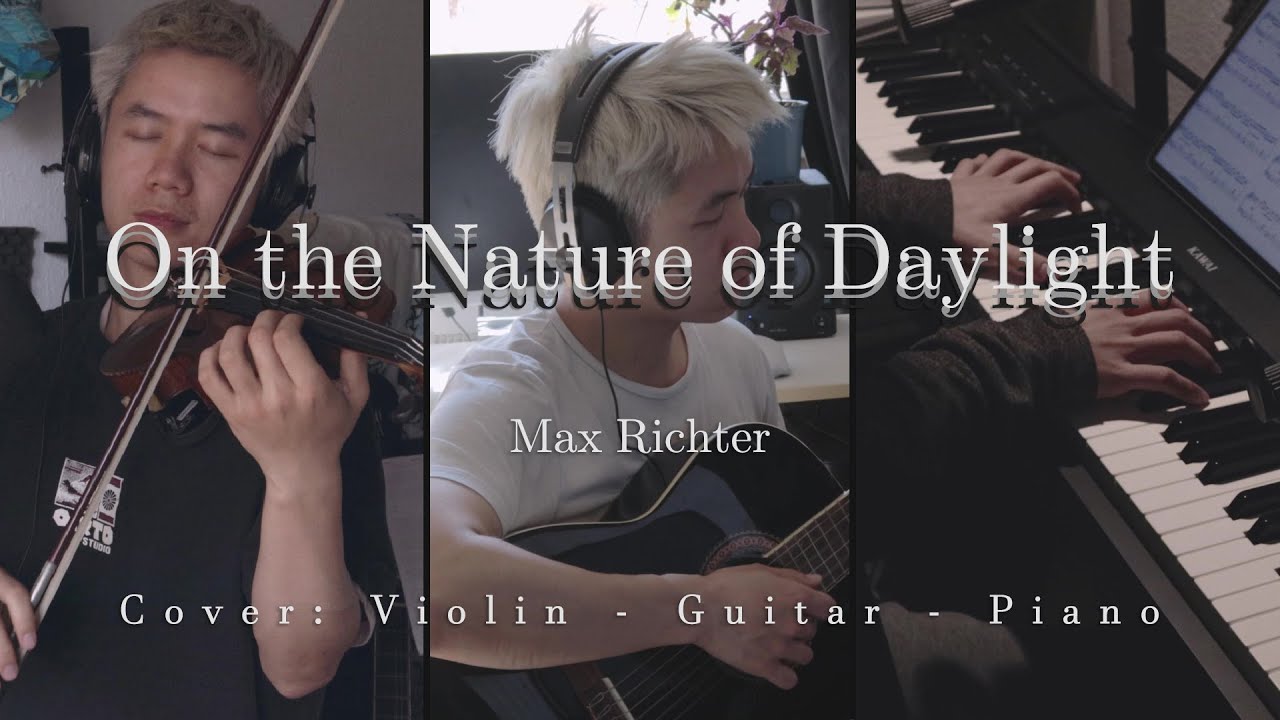 On the Nature of Daylight - cover: violin, guitar, piano