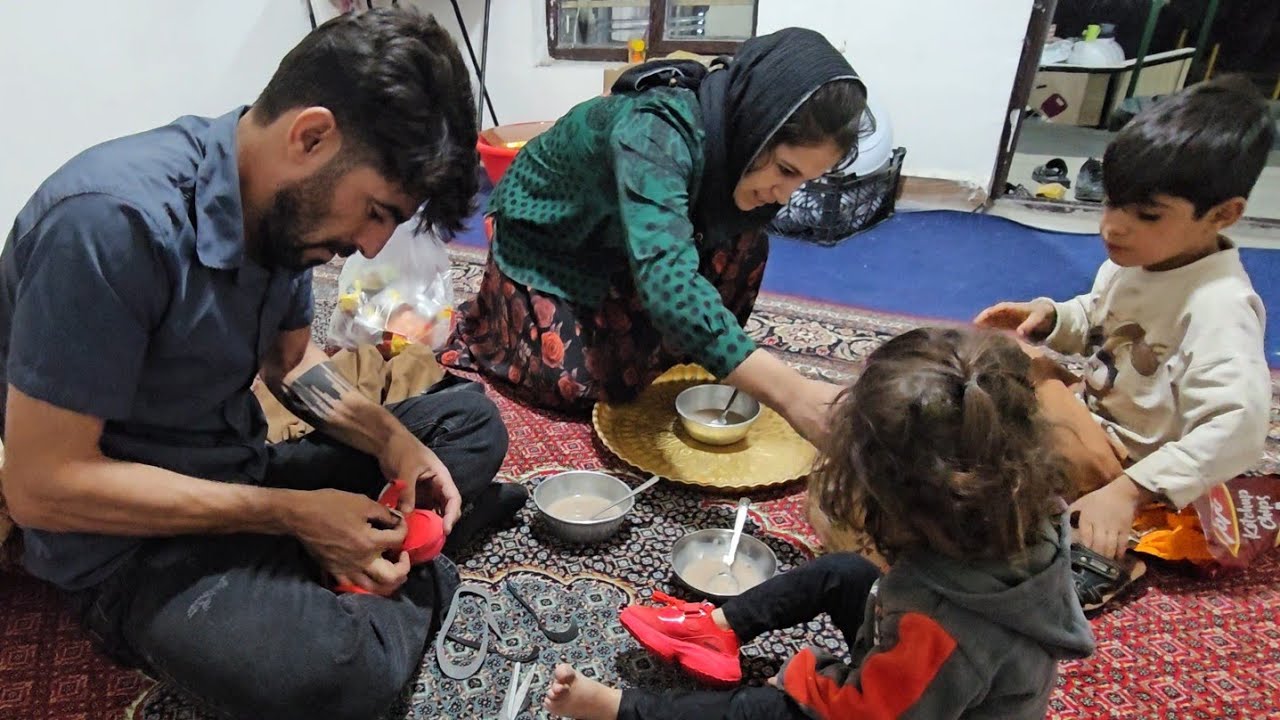Nomadic Life | Nomadic Family Challenges🔥 | Dining with a Kind Nomadic Family🏞️