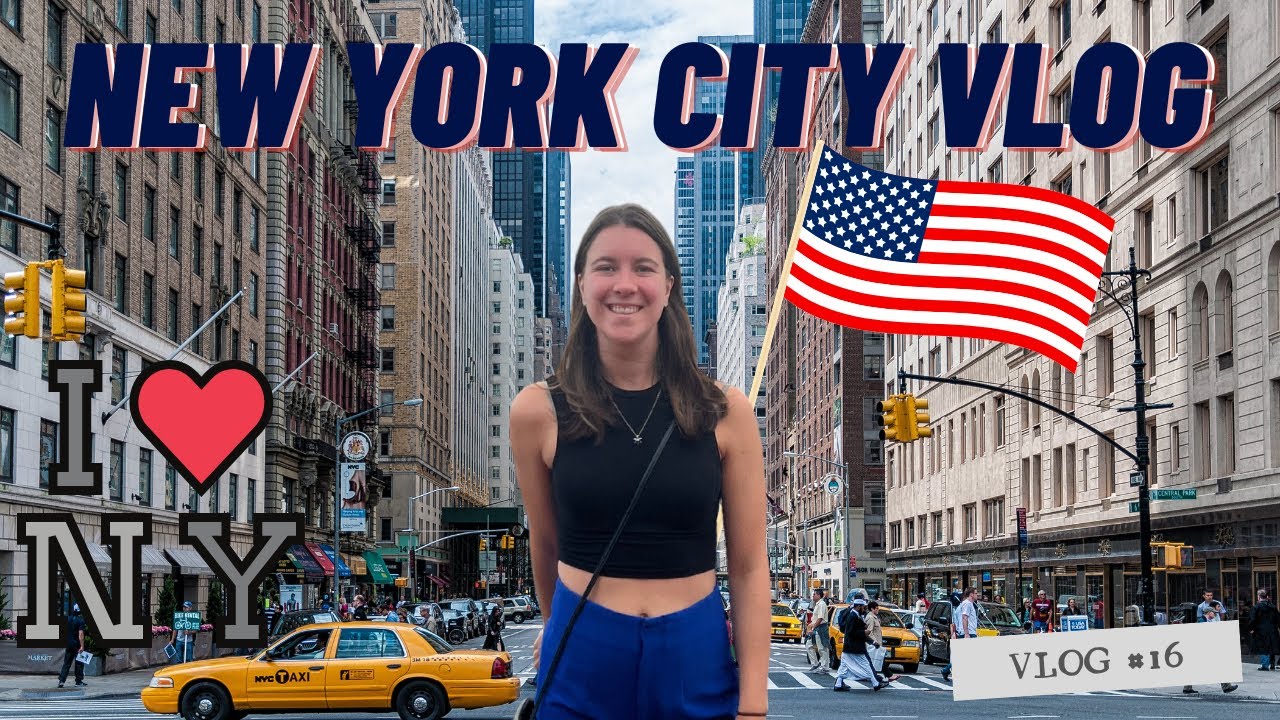 NEW YORK CITY TRAVEL VLOG - USA Road Trip Ep. 1/10 | Vlog #16