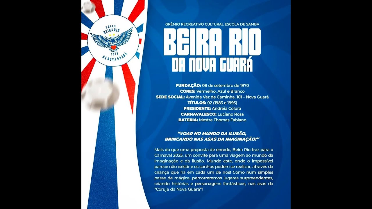 Samba Enredo - Beira Rio 2025 - Vers&atilde;o Oficial