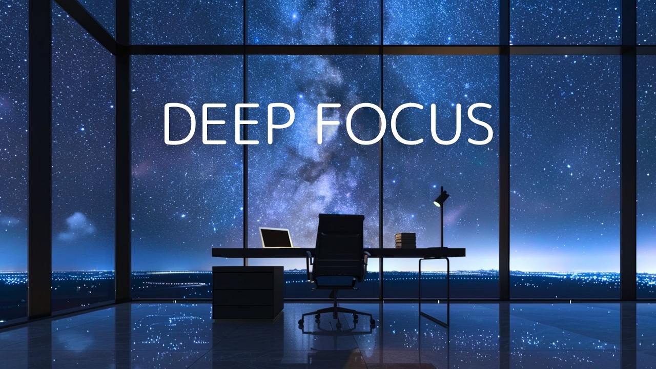 【DEEP FOCUS #8】2H  Starry Sky Night Ambience🌌✨